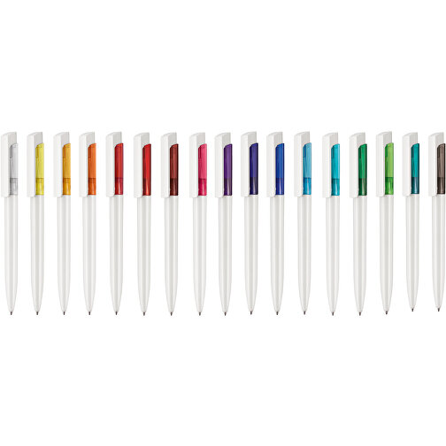 Kugelschreiber BIO-FRESH , Ritter-Pen, rubin-rot, Cellulose-Kunststoff ABS, 14,40cm (Länge), Bild 4