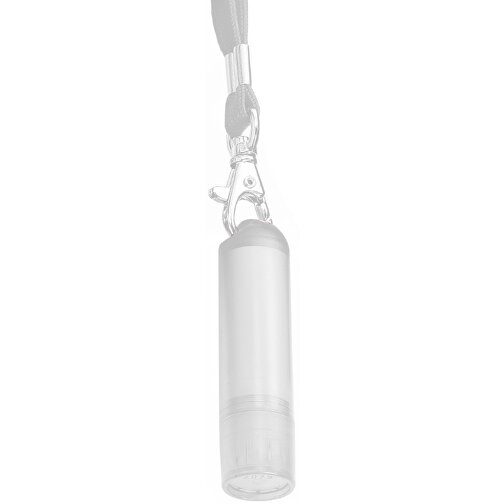 VitaLip® 'Eco' Freestyle (ohne Lanyard) , weiß gefrostet, PS, 6,30cm (Höhe), Bild 1