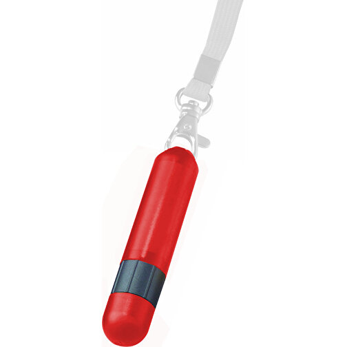 VitaLip® 'Double-Care' Freestyle (ohne Lanyard) , rot gefrostet, PS, , Bild 1