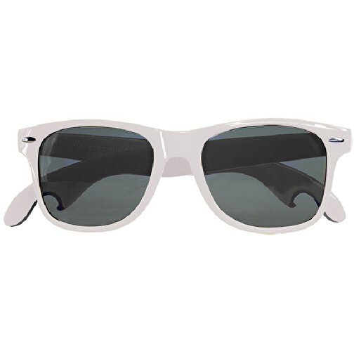 Sonnenbrille LS-200-B , weiß, Kunststoff, 17,20cm x 4,80cm x 14,40cm (Länge x Höhe x Breite), Bild 1