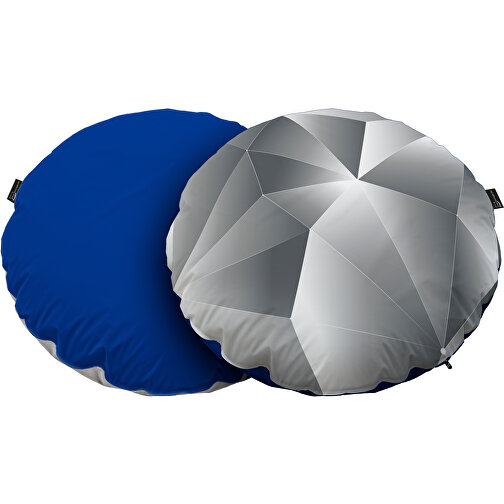 Sitzsack Bow Lounger, Inkl. Einseitigem Digitaldruck , blau, 40% Repreve® / 60% Polyester, 30,00cm (Höhe), Bild 1