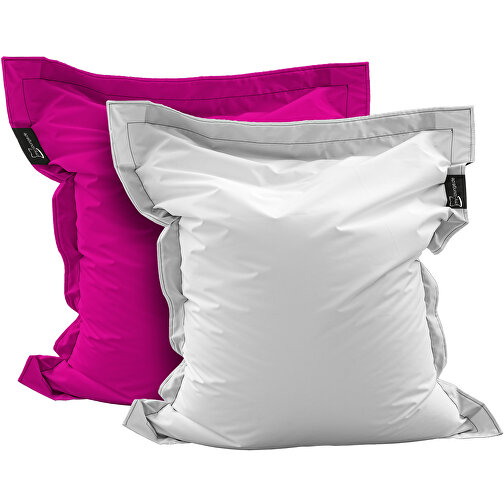 Sitzsack Mini Lounger, Inkl. Einseitigem Digitaldruck , pink, 40% Repreve® / 60% Polyester, 130,00cm x 20,00cm x 100,00cm (Länge x Höhe x Breite), Bild 2