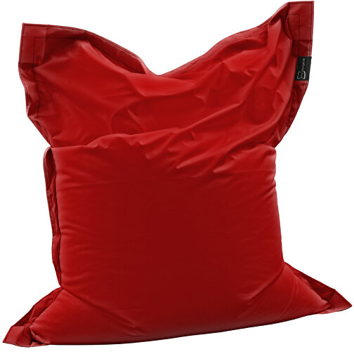 Sitzsack Lounger , rot, 40% Repreve® / 60% Polyester, 180,00cm x 30,00cm x 140,00cm (Länge x Höhe x Breite), Bild 1