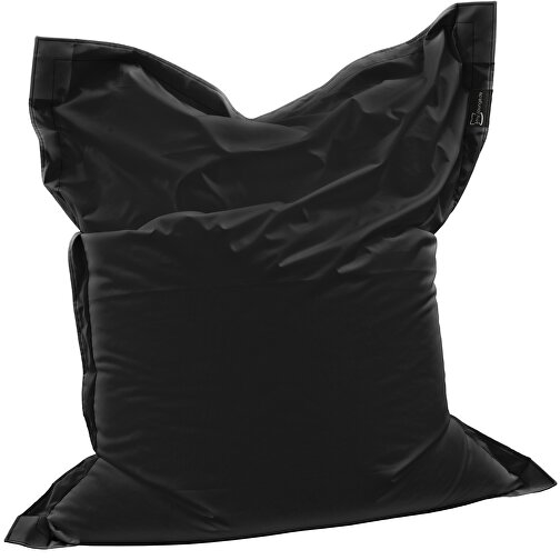 Sitzsack Lounger , schwarz, 40% Repreve® / 60% Polyester, 180,00cm x 30,00cm x 140,00cm (Länge x Höhe x Breite), Bild 1