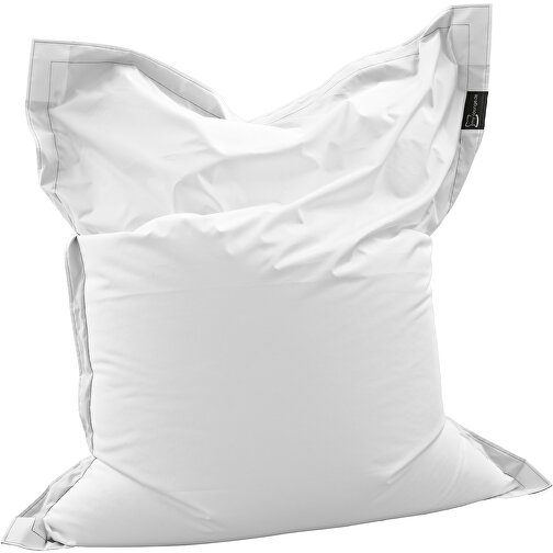 Sitzsack Lounger , weiß, 40% Repreve® / 60% Polyester, 180,00cm x 30,00cm x 140,00cm (Länge x Höhe x Breite), Bild 1