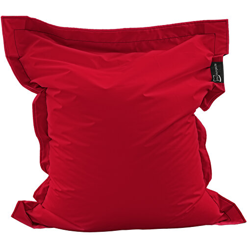 Sitzsack Mini Lounger , rot, 40% Repreve® / 60% Polyester, 130,00cm x 20,00cm x 100,00cm (Länge x Höhe x Breite), Bild 1