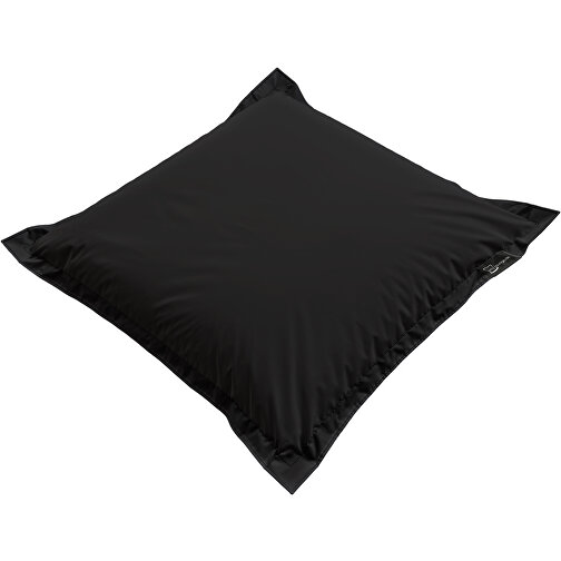 Sitzsack Quad Lounger , schwarz, 40% Repreve® / 60% Polyester, 140,00cm x 30,00cm x 140,00cm (Länge x Höhe x Breite), Bild 1