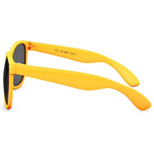 SunShine Glänzend - UV 400 , Promo Effects, gelb glänzend, Rahmen aus Polycarbonat und Glass aus AC, 14,50cm x 4,80cm x 15,00cm (Länge x Höhe x Breite), Bild 3