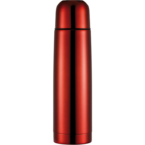 Isolierflasche Mono, Rot , rot, Edelstahl, 24,50cm (Höhe), Bild 1