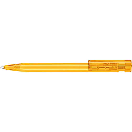 Senator® Liberty Clear Druckkugelschreiber , Senator, gelb, Kunststoff, 11,00cm x 145,00cm x 15,00cm (Länge x Höhe x Breite), Bild 3