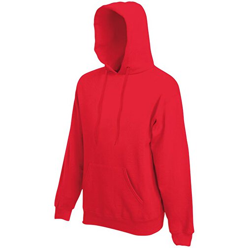 Hooded Sweat , Fruit of the Loom, rot, 70 % Baumwolle, 30 % Polyester, L, , Bild 1