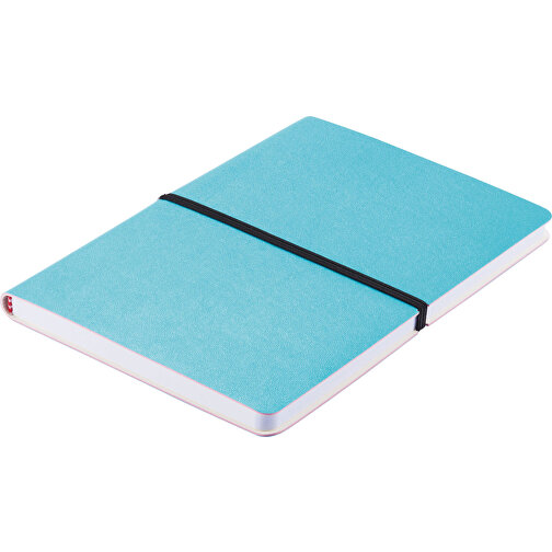 Deluxe Softcover A5 Notizbuch, Blau , blau, Papier, 21,40cm x 1,30cm (Länge x Höhe), Bild 3