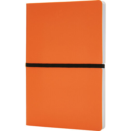 Deluxe Softcover A5 Notizbuch, Orange , orange, Papier, 21,40cm x 1,30cm (Länge x Höhe), Bild 1