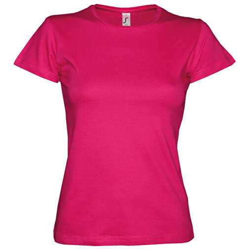 Ladies T-Shirt Miss , Sol´s, fuchsia, 2XL, , Bild 1