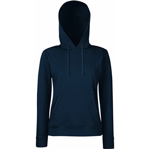 Lady-Fit Hooded Sweat , Fruit of the Loom, deep navy, 80 % Baumwolle / 20 % Polyester, 2XL, , Bild 1