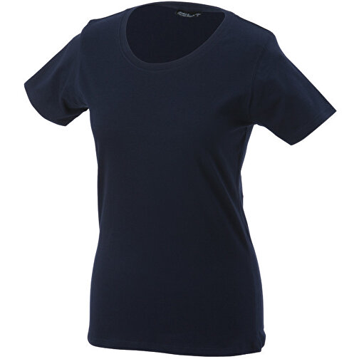 Ladies´ Basic-T , James Nicholson, navy, 100 % Baumwolle, 3XL, , Bild 1