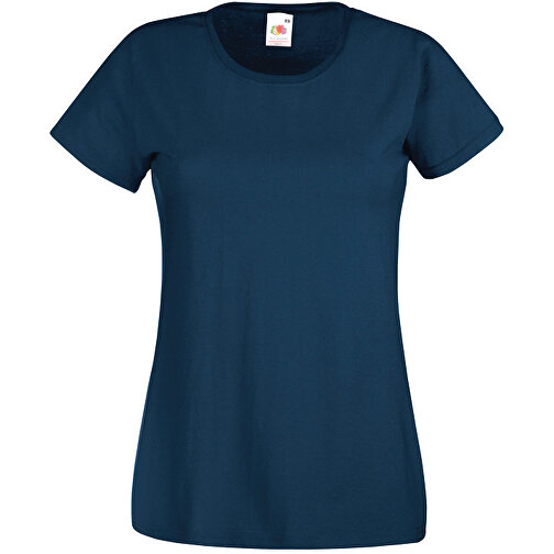 New Lady-Fit Valueweight T , Fruit of the Loom, navy, 100 % Baumwolle, XS, , Bild 1
