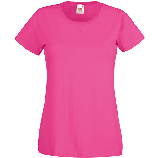 New Lady-Fit Valueweight T , Fruit of the Loom, fuchsia, 100 % Baumwolle, M, , Bild 1