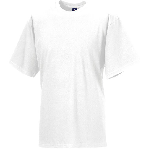 Silver Label T-Shirt , Russell, weiss, 100 % Baumwolle, 2XL, , Bild 1