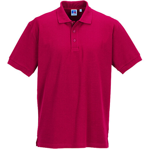 Ultimo Polo Aus Baumwolle , Russell, rot, 100 % Baumwolle, 4XL, , Bild 1