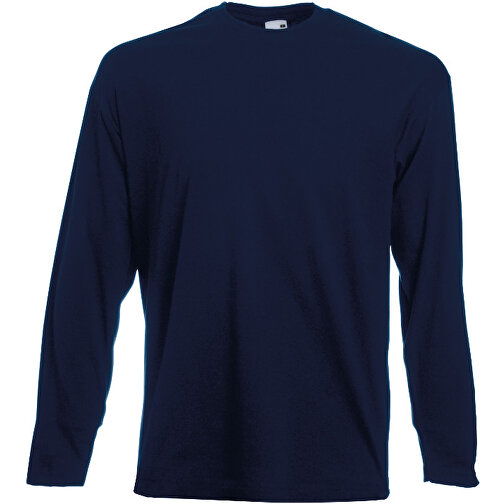 Valueweight Longsleeve T-Shirt , Fruit of the Loom, deep navy, 100 % Baumwolle, M, , Bild 1
