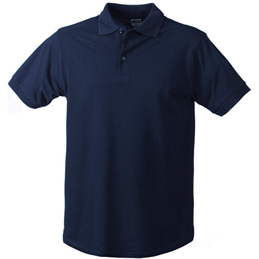 Workwear Polo Men , James Nicholson, navy, 100 % Baumwolle, S, , Bild 1