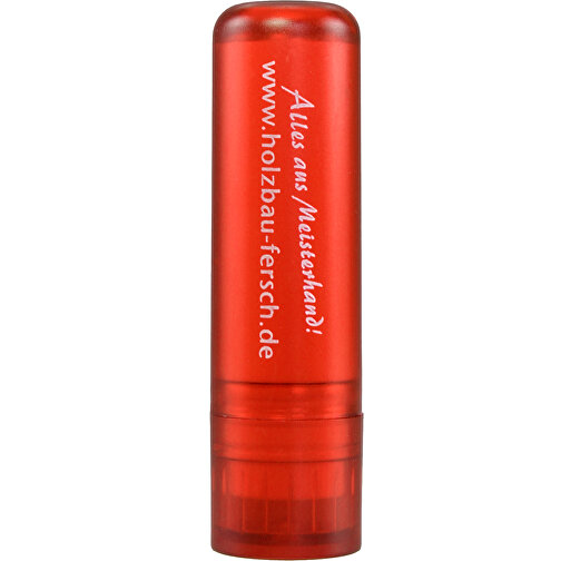 Lippenpflegestift Lipsoft Basic Rot Gefrostet , rot, Gemischt, 1,80cm x 6,80cm x 1,80cm (Länge x Höhe x Breite), Bild 1