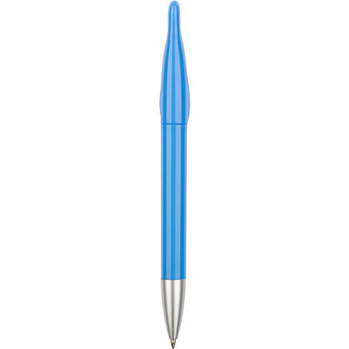 Kugelschreiber Nuit , Promo Effects, blau / weiß, Kunststoff, 14,10cm (Länge), Bild 3