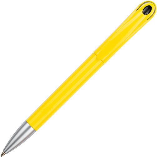 Kugelschreiber Halo , Promo Effects, gelb / schwarz, Kunststoff, 14,00cm (Länge), Bild 5