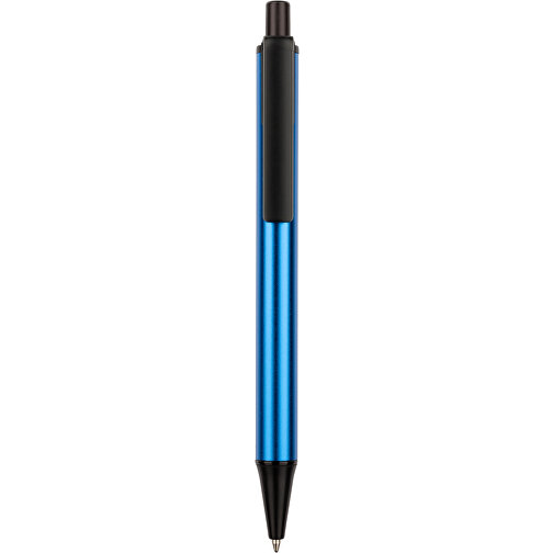 Kugelschreiber Prime , Promo Effects, blau / schwarz, Metall, Kunststoff, 14,20cm (Länge), Bild 4
