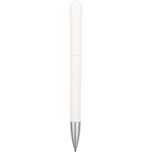Kugelschreiber Halo , Promo Effects, weiß / lila, Kunststoff, 14,00cm (Länge), Bild 3