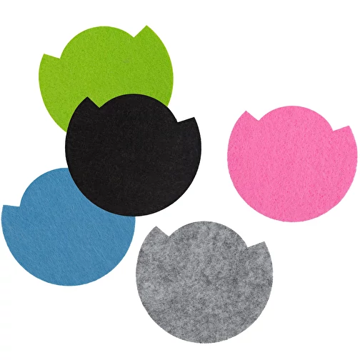 Coaster Polyester Felt Round, Image 5