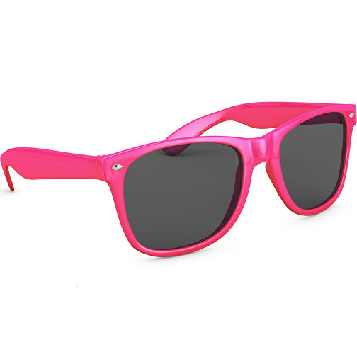 SunShine Glänzend - UV 400 , Promo Effects, pink glänzend, Rahmen aus Polycarbonat und Glass aus AC, 14,50cm x 4,80cm x 15,00cm (Länge x Höhe x Breite), Bild 2
