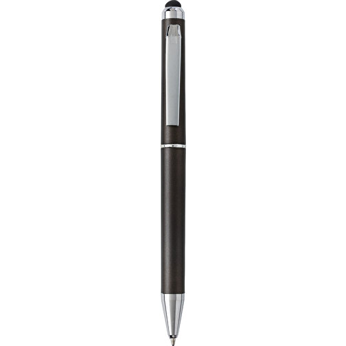 Kugelschreiber Aus Kunststoff Ross , schwarz, ABS, Plastik, Metall, , Bild 1