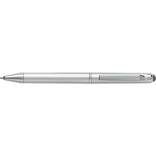 Kugelschreiber Aus Kunststoff Ross , silber, ABS, Plastik, Metall, , Bild 3