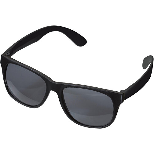 Sonnenbrille Neon UV400 , schwarz / schwarz, PP & Polycarbonat, 14,50cm x 4,80cm x 14,50cm (Länge x Höhe x Breite), Bild 1