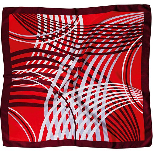 Skjerf, Ren silke twill, trykt ca. 90x90 cm, Bilde 1