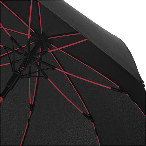 Stark 23' Automatik-Sturmschirm , rot / schwarz, Polyester, 80,00cm (Höhe), Bild 4