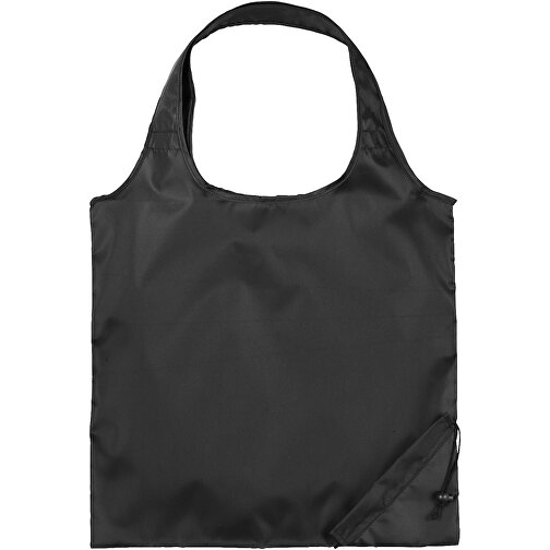 Bungalow Faltbare Polyester Tragetasche 7L , schwarz, 210D Polyester, 38,00cm x 40,60cm (Länge x Höhe), Bild 1