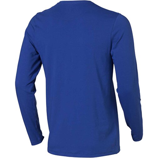 Ponoka Langarmshirt Für Herren , Green Concept, blau, Single jersey Strick 95% Bio Baumwolle, 5% Elastan, 200 g/m2, M, , Bild 6
