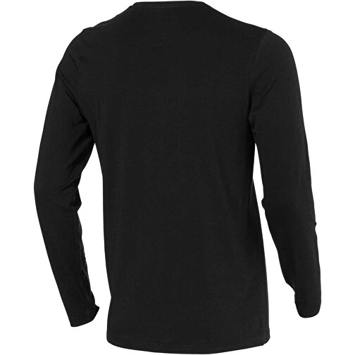 Ponoka Langarmshirt Für Herren , Green Concept, schwarz, Single jersey Strick 95% Bio Baumwolle, 5% Elastan, 200 g/m2, M, , Bild 6