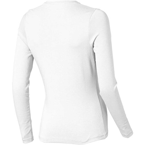 Ponoka Langarmshirt Für Damen , Green Concept, weiss, Single jersey Strick 95% Bio Baumwolle, 5% Elastan, 200 g/m2, M, , Bild 2