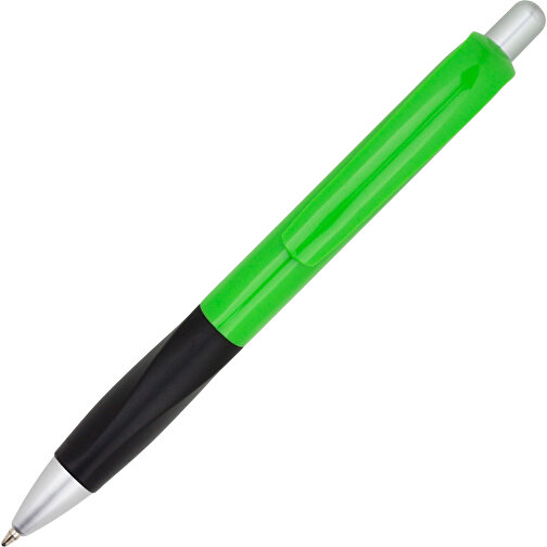 Kugelschreiber Muscle , Promo Effects, grün / schwarz, Kunststoff, 14,10cm (Länge), Bild 4