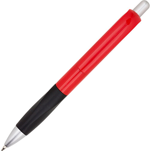 Kugelschreiber Muscle , Promo Effects, rot / schwarz, Kunststoff, 14,10cm (Länge), Bild 4