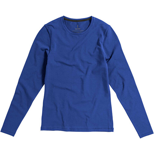 Ponoka Langarmshirt Für Damen , Green Concept, blau, Single jersey Strick 95% Bio Baumwolle, 5% Elastan, 200 g/m2, XS, , Bild 5