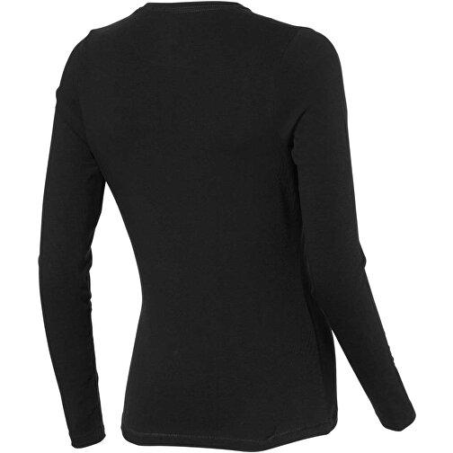 Ponoka Langarmshirt Für Damen , Green Concept, schwarz, Single jersey Strick 95% Bio Baumwolle, 5% Elastan, 200 g/m2, S, , Bild 6