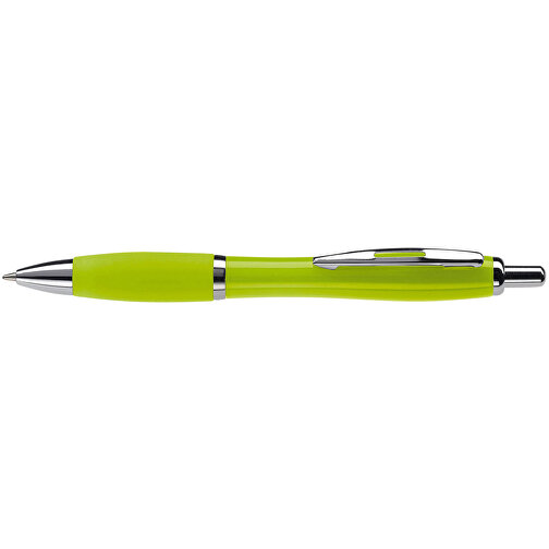 Kugelschreiber Hawaï HC , hellgrün, ABS, Metall, 14,00cm (Länge), Bild 3