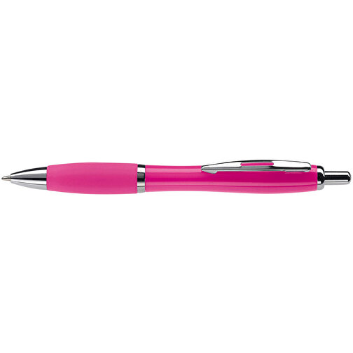 Kugelschreiber Hawaï HC , rosa, ABS, Metall, 14,00cm (Länge), Bild 3