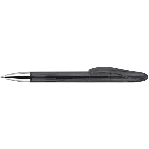 Kugelschreiber Speedy Transparent , transparent schwarz, ABS, 14,30cm (Länge), Bild 3