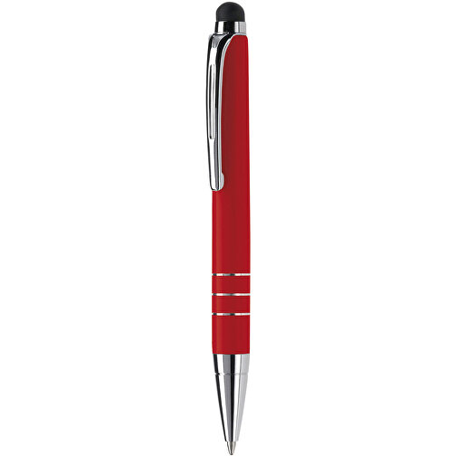 Touch Pen Tablet Little , rot, Aluminium, 11,00cm (Länge), Bild 1